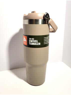 Ozark Trail Swivel Tumbler 30oz. with spout and straw